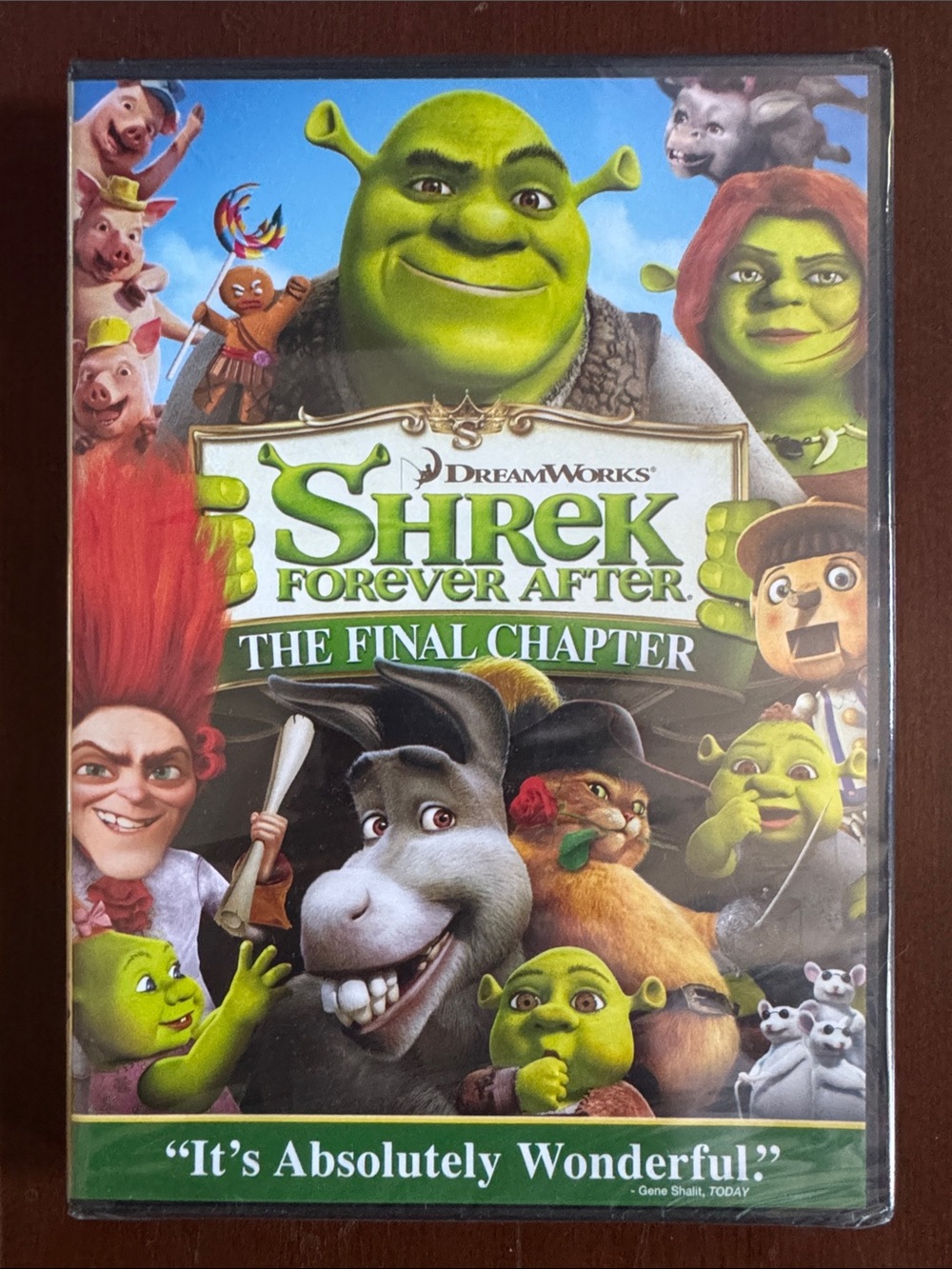 DreamWorks Shrek Forever After DVD, NWT